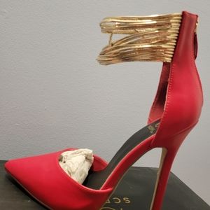 Women pump ankle shoes